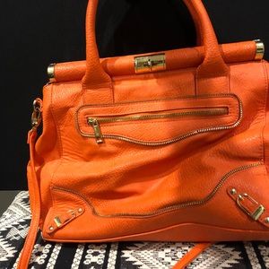 Olivia + Joy Vegan Purse Orange